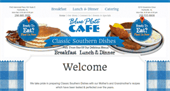 Desktop Screenshot of blueplatecafe.com