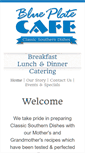 Mobile Screenshot of blueplatecafe.com